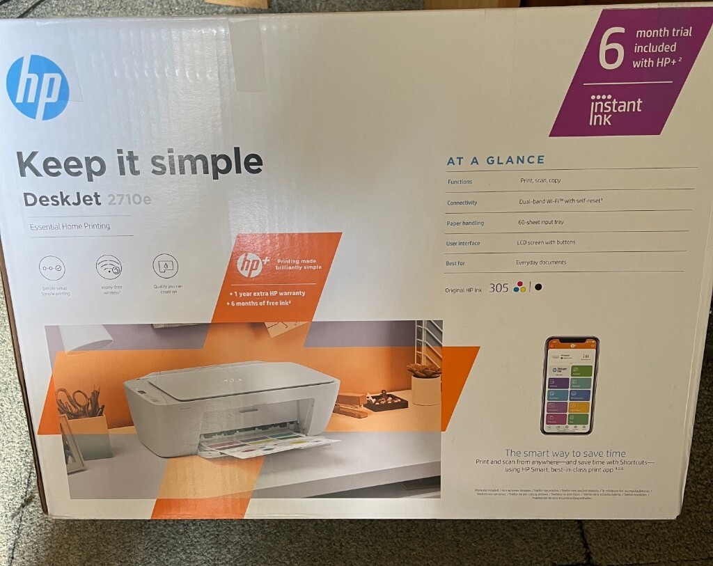 hp deskjet 2710e all in one printer 
